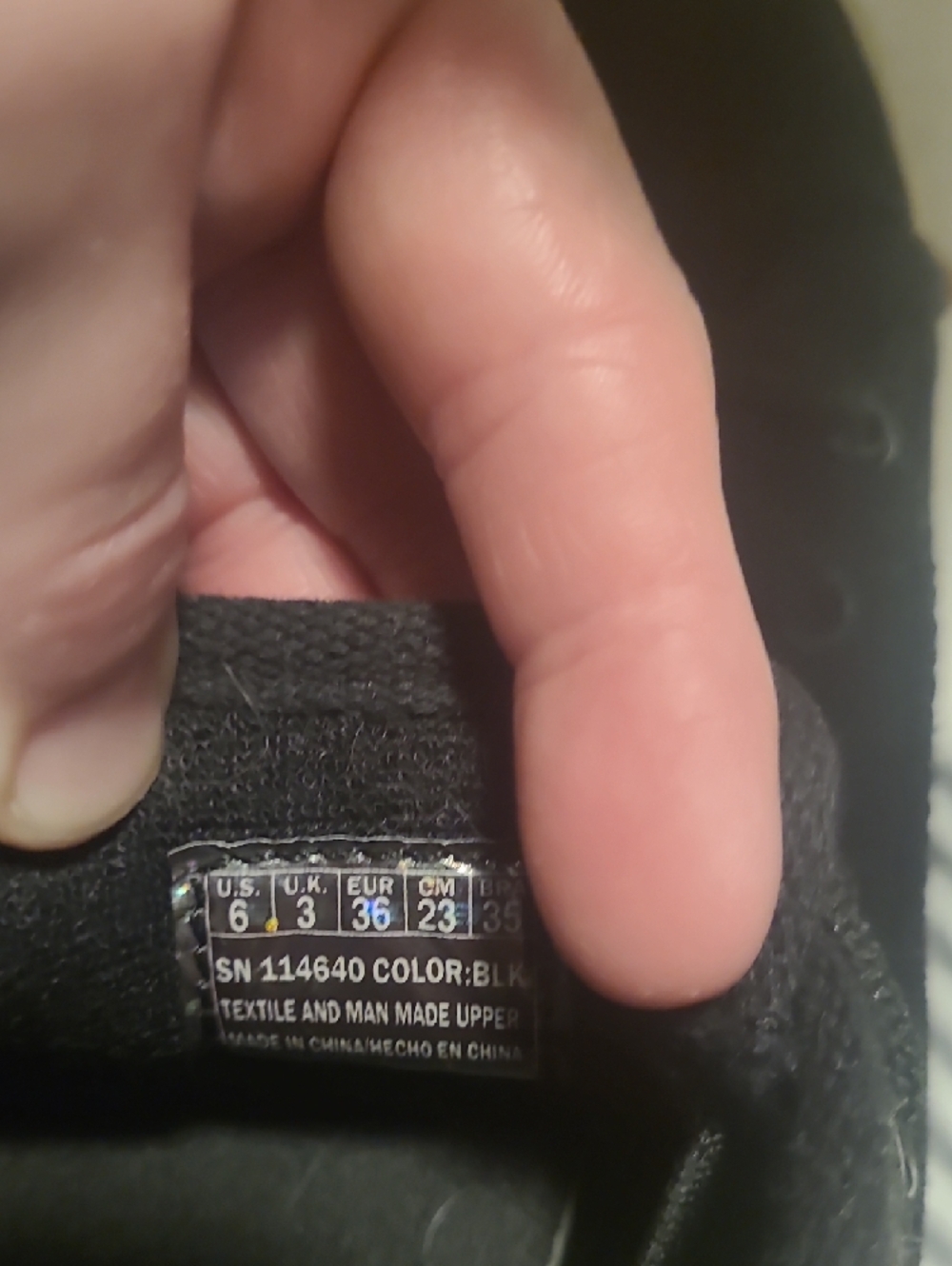 BOBS from Skechers Black Sneakers with Rose Gold Accents - Picture 4 of 5